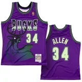 Ray Allen Milwaukee Bucks 1996-97 Mitchell & Ness Reload 2.0 Swingman dres
