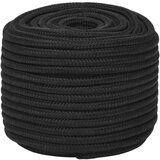  Vrv za čoln popolnoma črna 14 mm 100 m polipropilen | Shoptok.si
