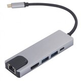  Adapter-konvertor TIP C na HDMI+2xUSB 3.0+TIP C+RJ45 | ePonuda.com