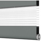 vidaXL Zebra senčilo temno sivo 150x200 cm tkanina širina 145,9 cm | Shoptok.si