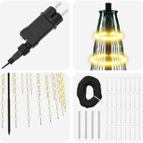 LED božićno drvce 485 cm 1632 LED lampica Topla bijela Željezo | shoptok.hr
