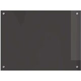 vidaXL Zaščita za kuhinjo 2 pcs Temno siva 80 x 60 cm kaljeno steklo | Shoptok.si