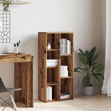 vidaXL Knjižna omara starinski les 50x25x104 cm | Shoptok.si