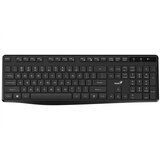 Genius KB-7200 bežična tipkovnica pune veličine, tihe tipke, crna Cijene