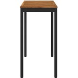  Stol za bar u vrtu Prirodna i crna 108,5 x 55 x 105 cm | shoptok.hr