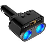 Dardanar C47 Avtomobilski polnilec za mobilni telefon Dual Usb Mini Hitro polnjenje Type-c Napetostni digitalni zaslon One Drag Two Avtomobilski vžigalnik, (21199695) Cene
