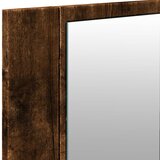  LED kupaonski ormarić s ogledalom boja hrasta 100 x 12 x 45 cm | shoptok.hr