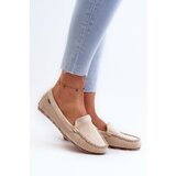 Boto Women's Beige Faux Suede Moccasins Amrutia | Shoptok.si