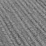 Flair Rugs Siv ročno tkan volnen tekač 80x230 cm Harris Boucle &amp;ndash; Slike