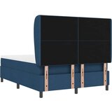 Box Postelja s poddomom in vzmetnico Modra 140x190 cm Tkanina, (22051761) | Shoptok.si