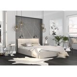  Tapecirani krevet RINO 160x200 bež tkanina | shoptok.hr