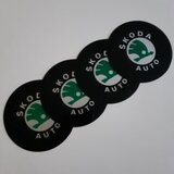  AMBLEMI ZA RATKAPE ŠKODA ZELENI FI76mm (SET 4 KOMADA) cijene