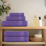  Ručnici za goste FROGN 4 kom. ljubičasti 30x50 cm 360 g/m² | Shoptok.si