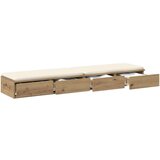  Nočne omarice Umetniški hrast Iverna plošča 160 x 36,5 x 16,5 cm, (22008141) | Shoptok.si