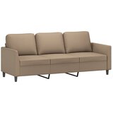  3-dijelni set sofa s jastucima boja cappuccina od umjetne kože | shoptok.hr