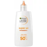 Garnier Ambre Solaire Super UV Vitamin C zaščita pred soncem za obraz 40 ml unisex