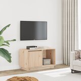 Maison Chic TV omarica - TV stojalo - Televizijska omarica 74x35x44 cm trdna borovina, (21700553) | Shoptok.si