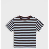 Sinsay Pamučna oversize majica na pruge | shoptok.hr