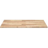 Stolna ploča 100x80x2 cm pravokutna od masivnog drva bagrema | shoptok.hr