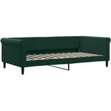  Dnevni krevet na razvlačenje tamnozeleni 100x200 cm baršunasti | shoptok.hr