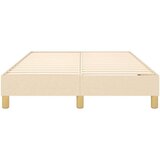  Za krevet s oprugama krem 120x200 cm od tkanine | shoptok.hr