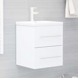 vidaXL Ormarić za umivaonik bijeli 41 x 38,5 x 48 cm od iverice | shoptok.hr