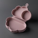Tommee Tippee EasiStick™ Silicone Foldable Plate škatla za malico 4m+ Pink 1 kos | Shoptok.si