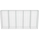  Gabionski zid s poklopcima od pocinčanog čelika 300 x 50 x 150 cm | shoptok.hr