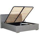 Modern Living Oblazinjena Postelja France Storage, Siva, 180x200 | Shoptok.si