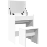  Toaletni stolić sa stolcem bijeli 60 x 40 x 113,5 cm | shoptok.hr
