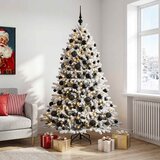  Umjetno božićno drvce s kuglicama 210 cm 300 LED lampica Slike