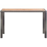  Vrtni stol antracit-smeđi 123x60x74 cm masivno bagremovo drvo | Eponuda.com