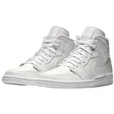 Nike Visoke superge Wmns Air Jordan 1 Mid Bela | Shoptok.si