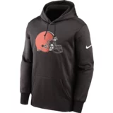 Nike Prime Logo Therma Pullover Hoodie Cleveland Browns Men's