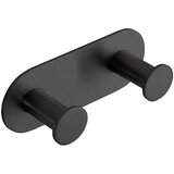 BEMETA Dvojna kljukica za obešanje Easy (11,5 x 4,5 x 3,1 cm, črna, mat) Cene