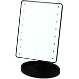  LED ogledalo za šminkanje s podesivim nagibom - crna | Shoptok.si