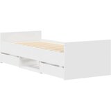  Okvir kreveta s uzglavljem i podnožjem bijeli 75 x 190 cm | Eponuda.ba