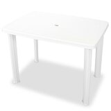  Vrtni stol od plastike bijeli 101 x 68 x 72 cm | shoptok.hr