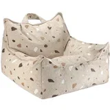 Svjetlo smeđa vreća za bebe od bouclé tkanine/od šenila Terrazzo Chair –