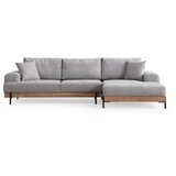 Atelier Del Sofa ugaona garnitura Eti Oak Right Grey | ePonuda.com