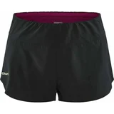 Craft PRO Hypervent Split Women's Shorts Black/Roxo S Kratke hlače za trčanje