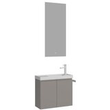 Hanah home Kupatilski ormarić sa umivaonikom i ogledalom (2 komada) Ferla 60 565 | Eponuda.com