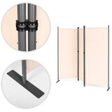 Multi Garden preklopni paravan za vrt i prostorije, 3-dijelni &amp;ndash; 167x164 cm, bež Slike