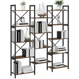  Polica Sonoma hrast 156 x 25 x 167 cm Konstruirano drvo | shoptok.hr