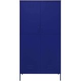 vidaXL Ormar modri 90 x 50 x 180 cm čelični | Eponuda.com