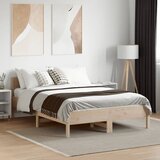  Okvir kreveta bez madraca 135 x 190 cm od masivne borovine | shoptok.hr
