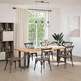  Noge za blagovaonski stol T-oblika 2 kom antracit 50x35x(72-73) cm čelik | shoptok.hr