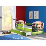 ACMA dečiji krevet ii 160x80 f + dušek 6 cm GREEN37 | ePonuda.com