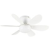 Trio Leuchten Stropni ventilator Lund (Bela, 53 cm, 12 W, Topla bela) | Shoptok.si