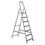 Kućne ljestve 2x7 gazišata nosivost 150kg ALUMINIJ | Eponuda.ba